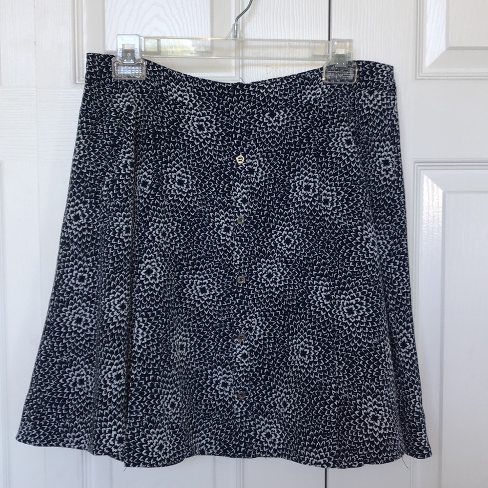 Tommy Hilfiger Deep Blue Flowy Skirt